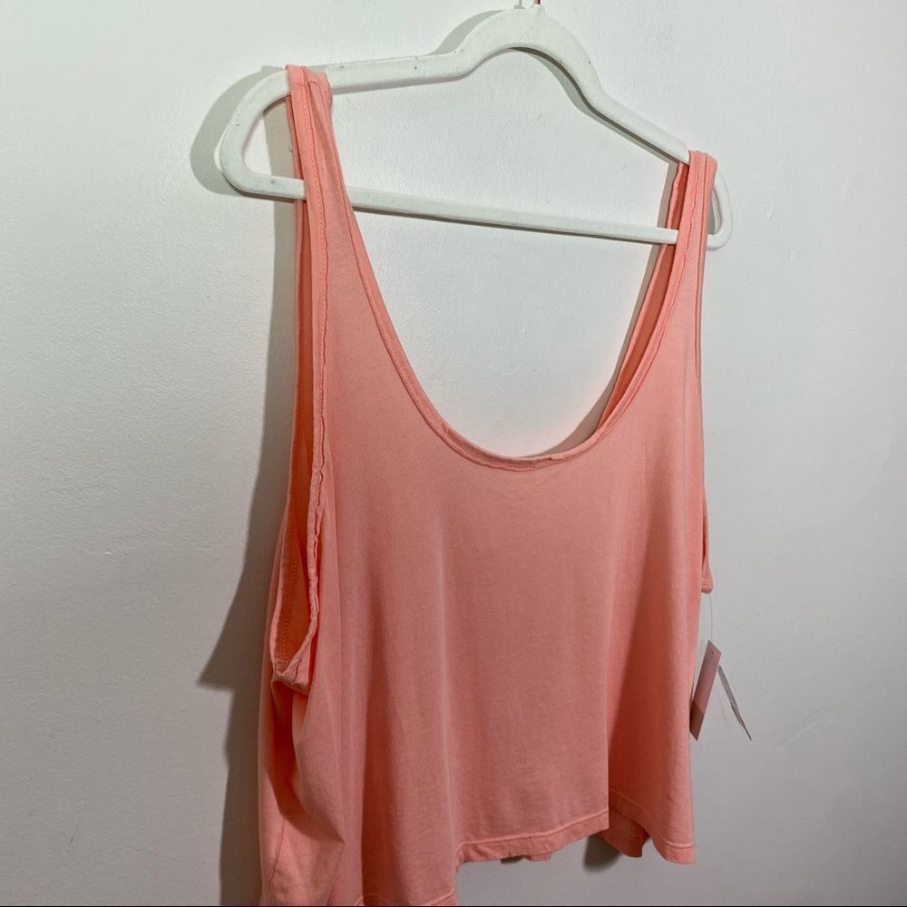 BP Pink Cotton Tank Top - Size 2X - Picture 2 of 5
